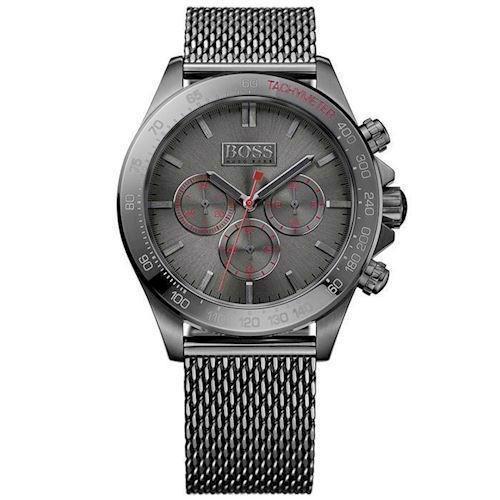 Image of fra Hugo Boss IP grå Ikon chrono quartz herre ur